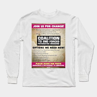 Options Needed Now! Long Sleeve T-Shirt